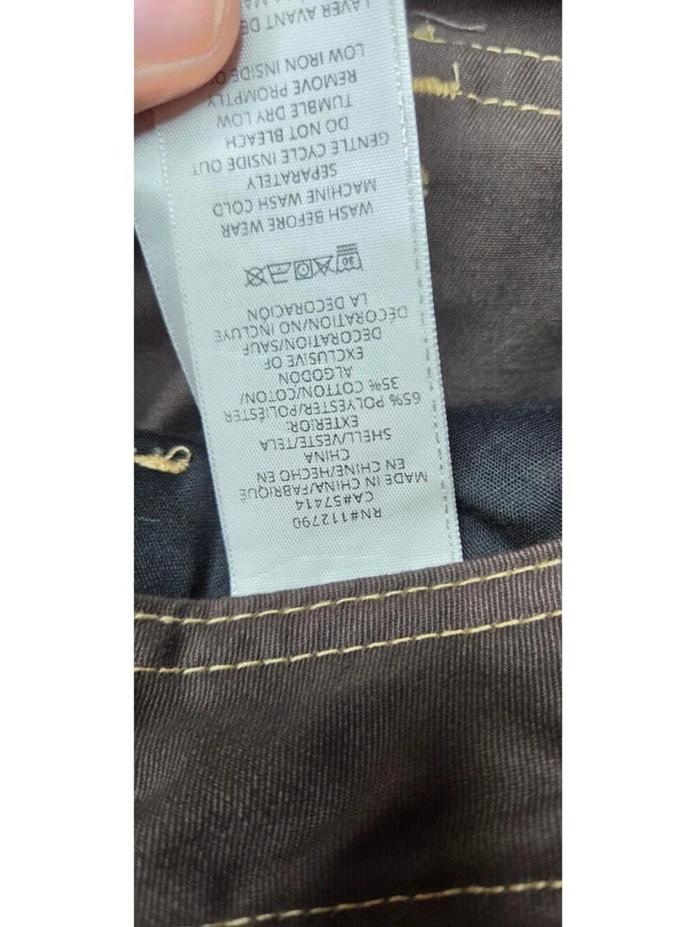 NWT True Religion Men's Warped Horseshoe Baggy Cargo Pants Bracken Brown 32x32